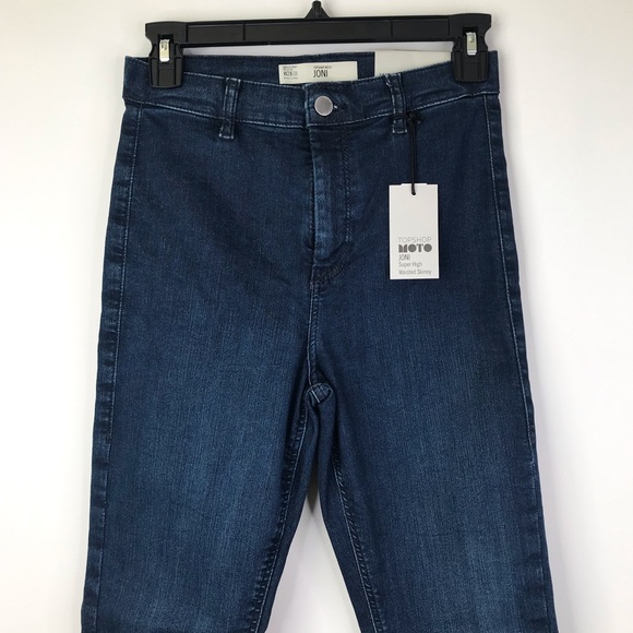NWT Topshop Moto Joni High Waisted Skinny Jeans - Picture 3 of 6